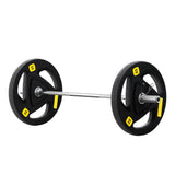 NNEDSZ Barbells Set 56KG 120cm Dumbbells Barbells Plate Weight Lifting Home Gym Lifting