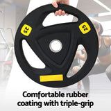 NNEDSZ Barbells Set 56KG 120cm Dumbbells Barbells Plate Weight Lifting Home Gym Lifting