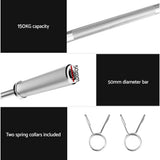 NNEDSZ Barbells Set 56KG 120cm Dumbbells Barbells Plate Weight Lifting Home Gym Lifting