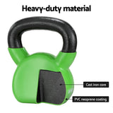 NNEDSZ 8kg Kettlebell Set Weightlifting Bench Dumbbells Kettle Bell Gym Home