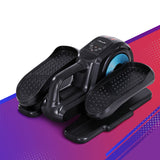 NNEDSZ Pedal Exerciser Mini Exercise Bike Elliptical Cross Trainer 50W Blue