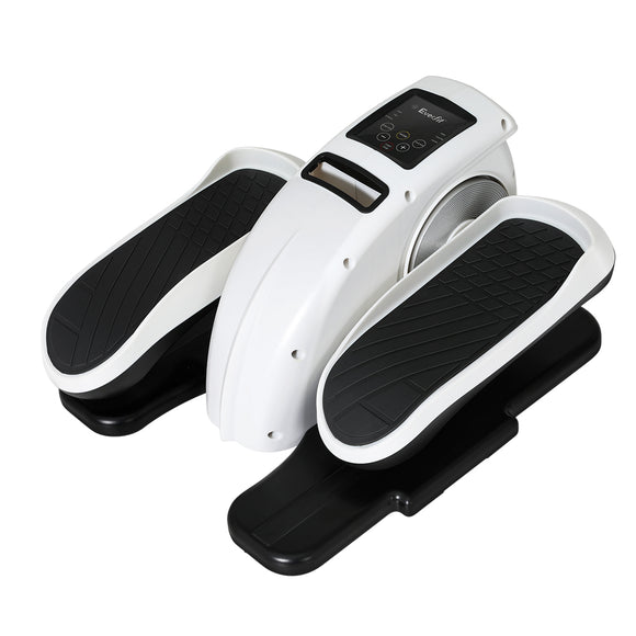 NNEDSZ Pedal Exerciser Mini Exercise Bike Cross Trainer 50W White