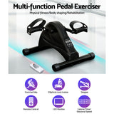NNEDSZ Pedal Exerciser Mini Exercise Bike Cross Trainer 80W