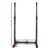 NNEDSZ Everfit Weight Bench Adjustable Squat Rack Home Gym Equipment 300kg