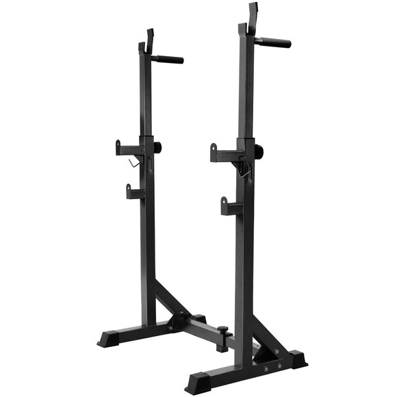 NNEDSZ Everfit Weight Bench Adjustable Squat Rack Home Gym Equipment 300kg