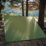 NNEOBA Ultralight Camping Tarp Sun Shelter 15D Nylon (Green)