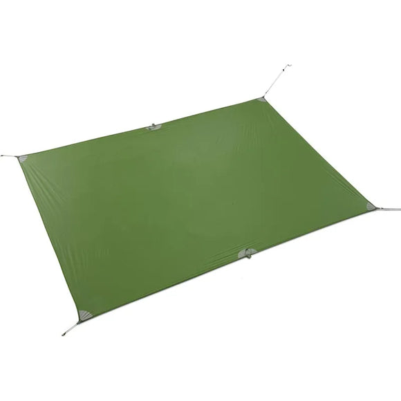NNEOBA Ultralight Camping Tarp Sun Shelter 15D Nylon (Green)