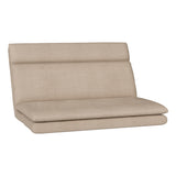 NNEDSZ Artiss Floor Chair Sofa 2 Seater Linen Beige