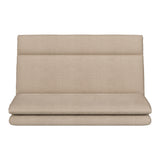 NNEDSZ Artiss Floor Chair Sofa 2 Seater Linen Beige