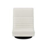 NNEDSZ Artiss Floor Lounge Sofa Swivel Foldable Linen White