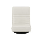 Artiss 2XFloor Chair Lounge Sofa Swivel Foldable Linen White