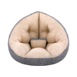 NNEDSZ Artiss Floor Lounge Sofa Bed Chair Foldable Washable Beige