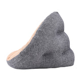 NNEDSZ Artiss Floor Lounge Sofa Bed Chair Foldable Washable Beige