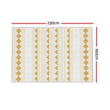 NNEDSZ Floor Rugs 160x230cm Washable Area Mat Large Carpet Soft Short Pile Ella