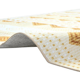 NNEDSZ Floor Rugs 160x230cm Washable Area Mat Large Carpet Soft Short Pile Ella