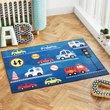 NNEDSZ Floor Rugs 120x160cm Washable Area Mat Large Carpet Soft Short Pile Kids