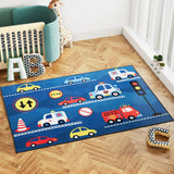 NNEDSZ Floor Rugs 160x230cm Washable Area Mat Large Carpet Soft Short Pile Kids