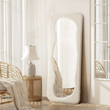 NNEED Full Length Mirror 160x60cm Boucle Floor Mirrors