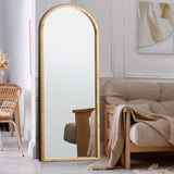 NNEED Full Length Mirror Arched Wooden