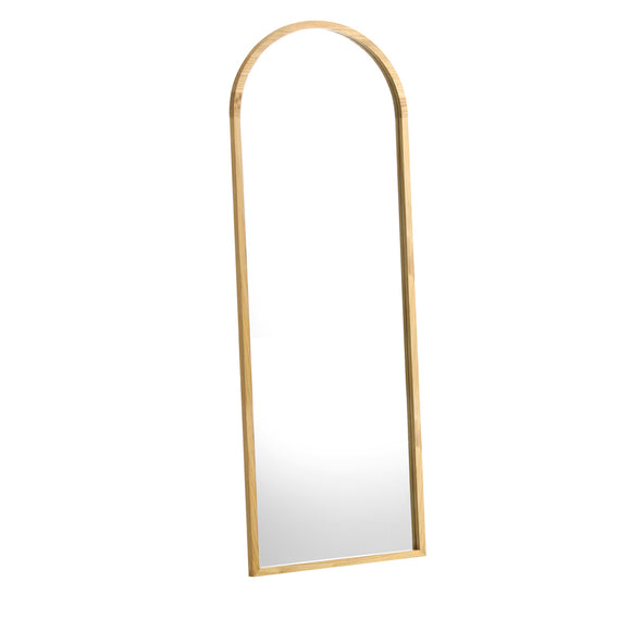 NNEED Full Length Mirror Arched Wooden