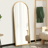 NNEED Full Length Mirror Arched Wooden