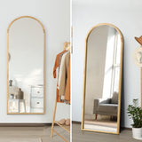 NNEED Full Length Mirror Arched Wooden