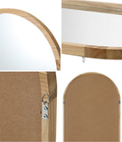 NNEED Full Length Mirror Arched Wooden