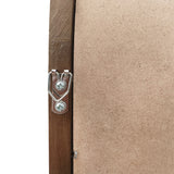 NNEED Wooden Full Length Mirror 166x60cm Arched Brown