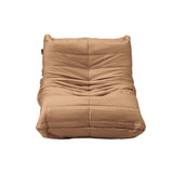 NNEED Floor Sofa Lazy Couch Brown Polyester