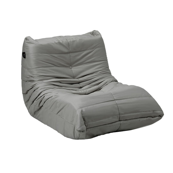 NNEED Floor Sofa Lazy Couch Grey Polyester