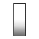 NNEED Wooden Full Length Mirror Rectangle Free Standing Black