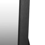 NNEED Full Length Mirror Rectangle Free Standing Black