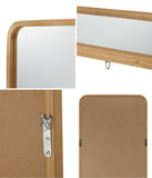 NNEED Full Length Mirror Rectangle Wooden