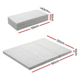 NNEDSZ 3-Foldable Mattress Giselle Folding Foam Double