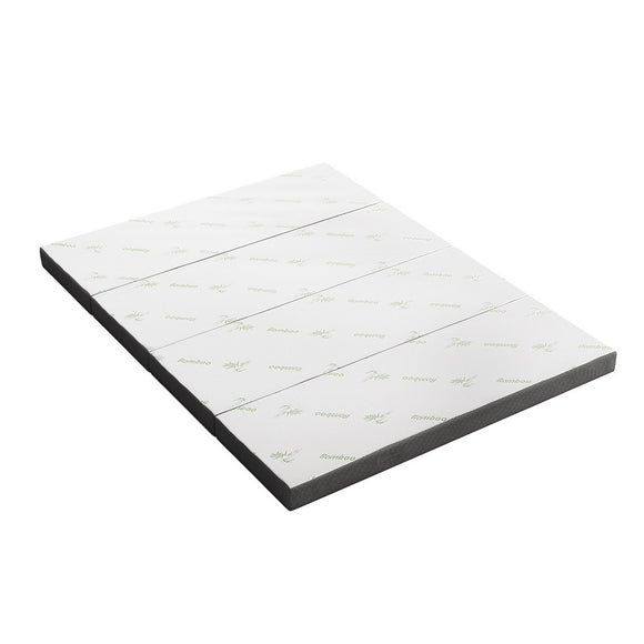 NNEDSZ Bedding Foldable Mattress Folding Foam Queen Bamboo