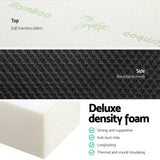 NNEDSZ Giselle Bedding Foldable Mattress Folding Foam Double Bamboo