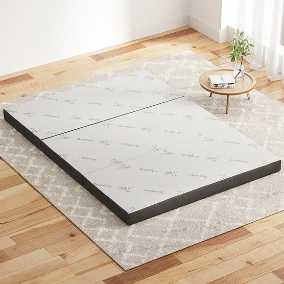 NNEDSZ Giselle Bedding Foldable Mattress Folding Foam Double Bamboo