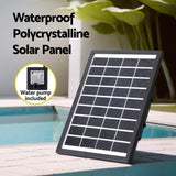 NNEDSZ Gardeon Solar Fountain Water Feature Outdoor Indoor 4-Tier Brown