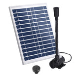 NNEDSZ Solar Pond Pump Submersible Water Fountain Kit 9.8FT