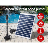 NNEDSZ Solar Pond Pump Submersible Water Fountain Kit 9.8FT