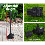 NNEDSZ Solar Pond Pump Submersible Water Fountain Kit 9.8FT