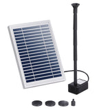 NNEDSZ Solar Pond Pump Submersible Water Fountain Kit 4.4FT