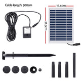 NNEDSZ Solar Pond Pump Submersible Water Fountain Kit 4.4FT