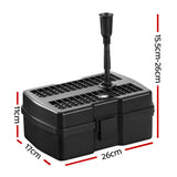 NNEDSZ Solar Pond Pump with Filter Box 4.6FT
