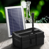 NNEDSZ Solar Pond Pump with Filter Box 4.6FT