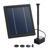 NNEDSZ Solar Pond Pump Submersible Water Fountain Kit 6.1FT
