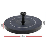NNEDSZ Floating Solar Pond Water Fountain Pump Submersible Fountains 250L/H