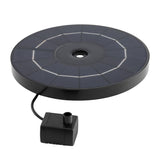 NNEDSZ Floating Solar Pond Water Fountain Pump Submersible Fountains 250L/H