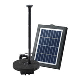 NNEDSZ Solar Pond Pump Water Fountain Submersible Floating Bird Bath 190L/H