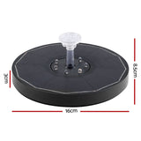 NNEDSZ Floating Solar Pond Water Fountain Pump Outdoor Fountains LED Light
